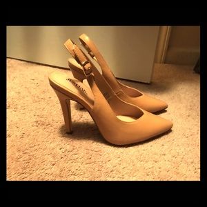 Just Fab Nude Heels